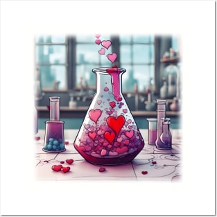 Chemistry of LOVE Posters and Art